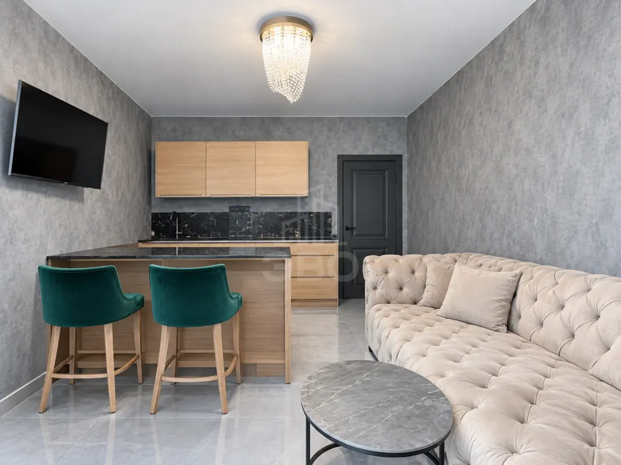 однокомнатная квартира в Санкт-Петербурге по адресу: Малая Митрофаньевская ул., 8
