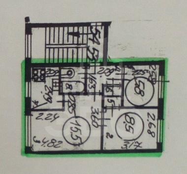 трехкомнатная квартира в Санкт-Петербурге по адресу: Тамбасова ул., 25, к 7