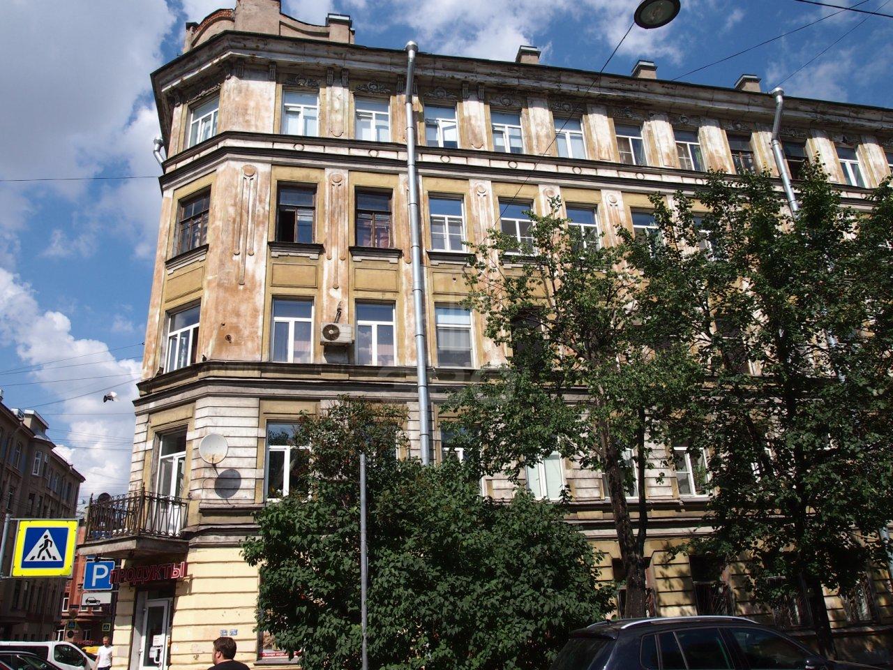 двухкомнатная квартира в Санкт-Петербурге по адресу: 7-я Красноармейская ул., 9