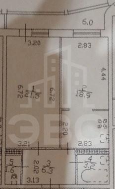 двухкомнатная квартира в Санкт-Петербурге по адресу: Обуховской Обороны проспект, 138, к 2