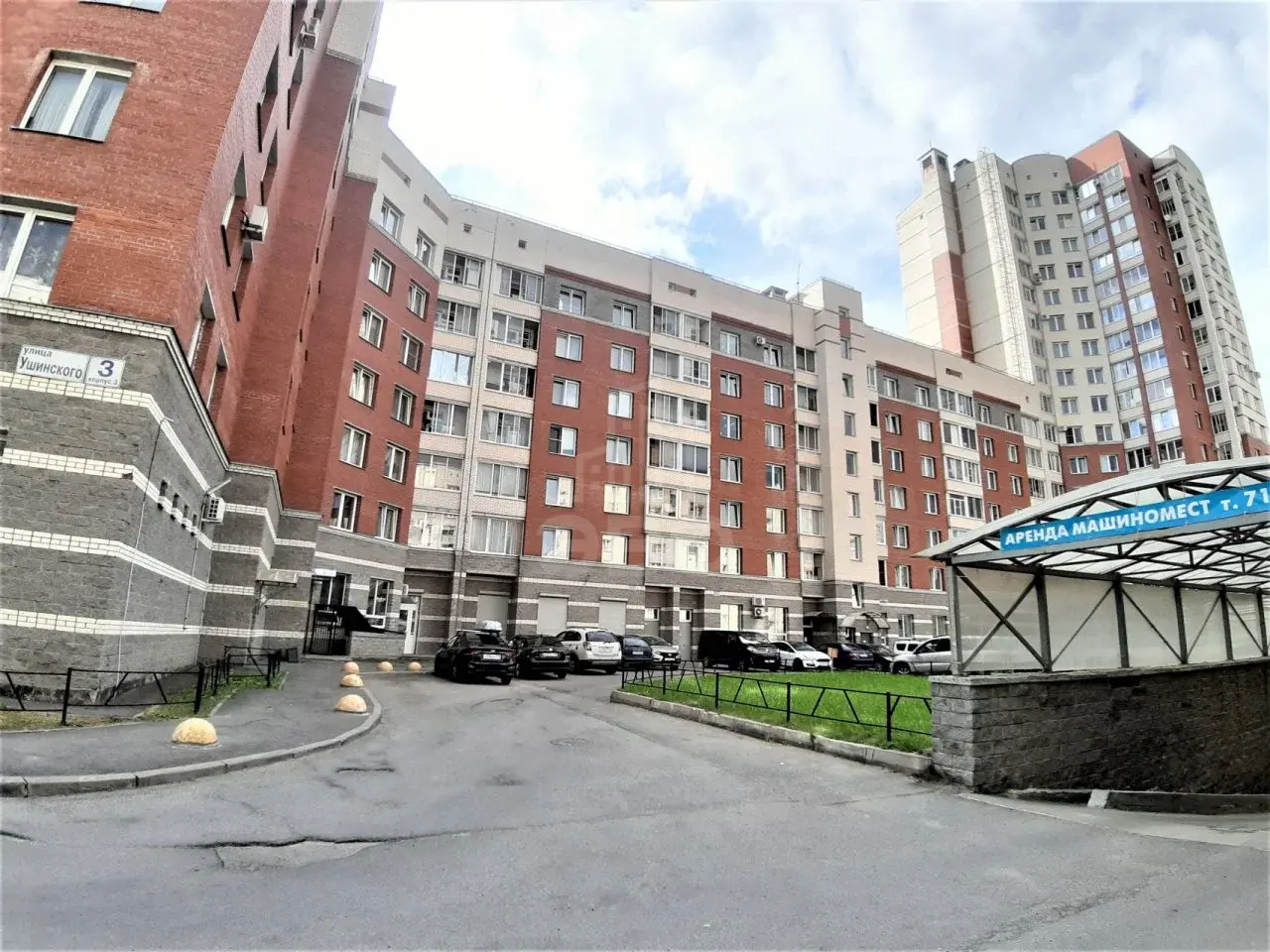 однокомнатная квартира в Санкт-Петербурге по адресу: Ушинского ул., 3, к 3