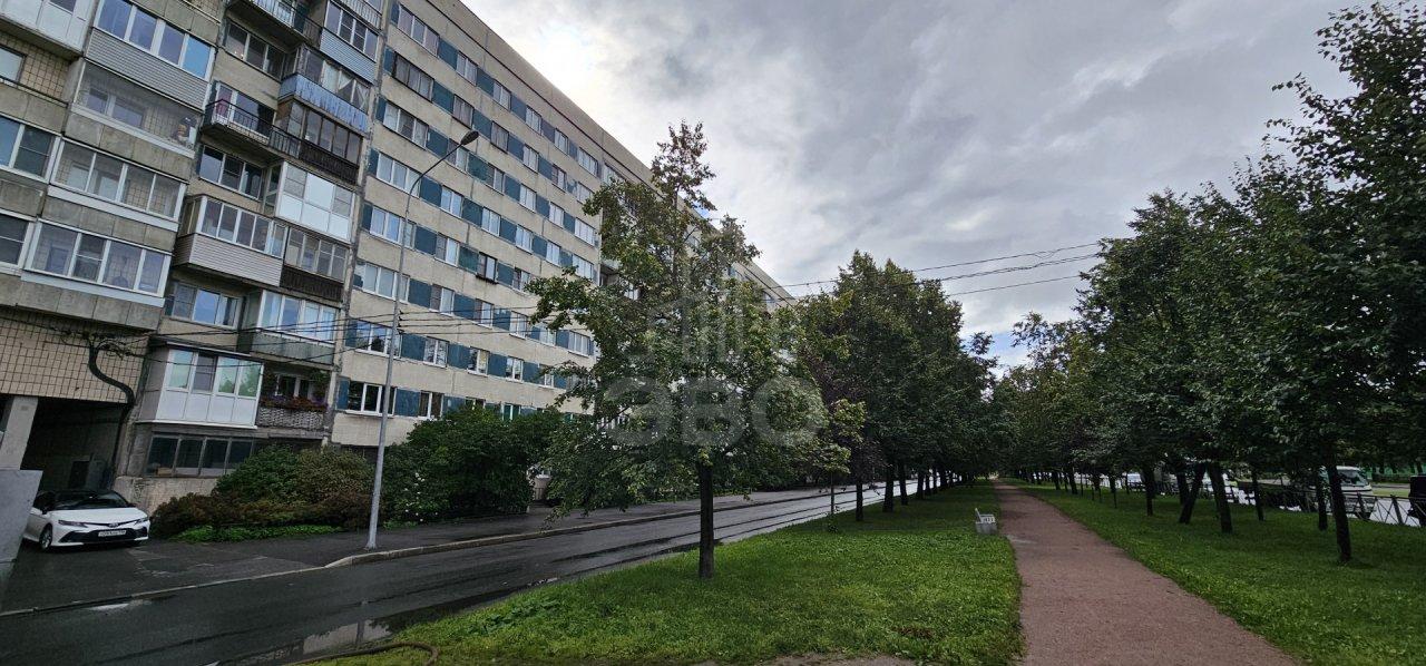 двухкомнатная квартира в Санкт-Петербурге по адресу: Кораблестроителей ул., 23, к 1, литера Б