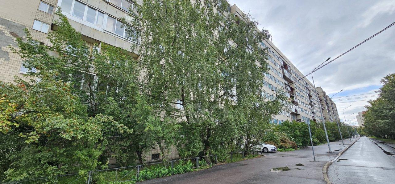 двухкомнатная квартира в Санкт-Петербурге по адресу: Кораблестроителей ул., 23, к 1, литера Б