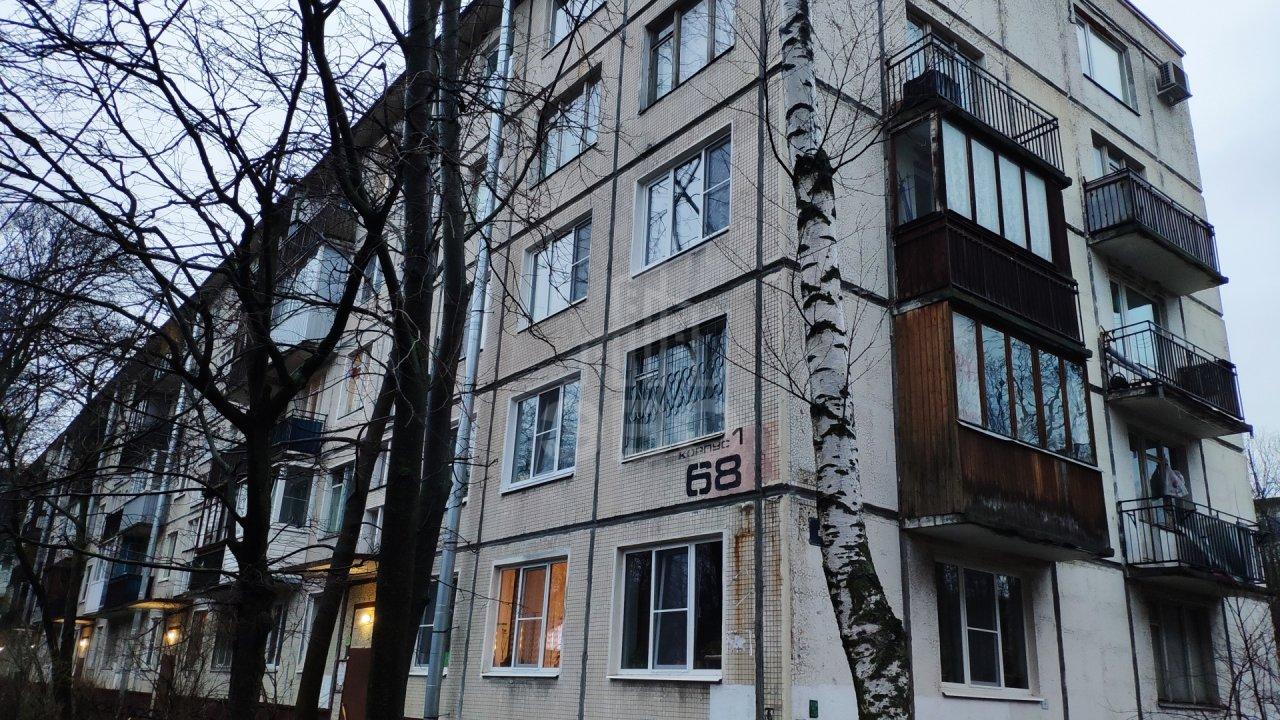 однокомнатная квартира в Санкт-Петербурге по адресу: Космонавтов проспект, 68, к 1, литера а