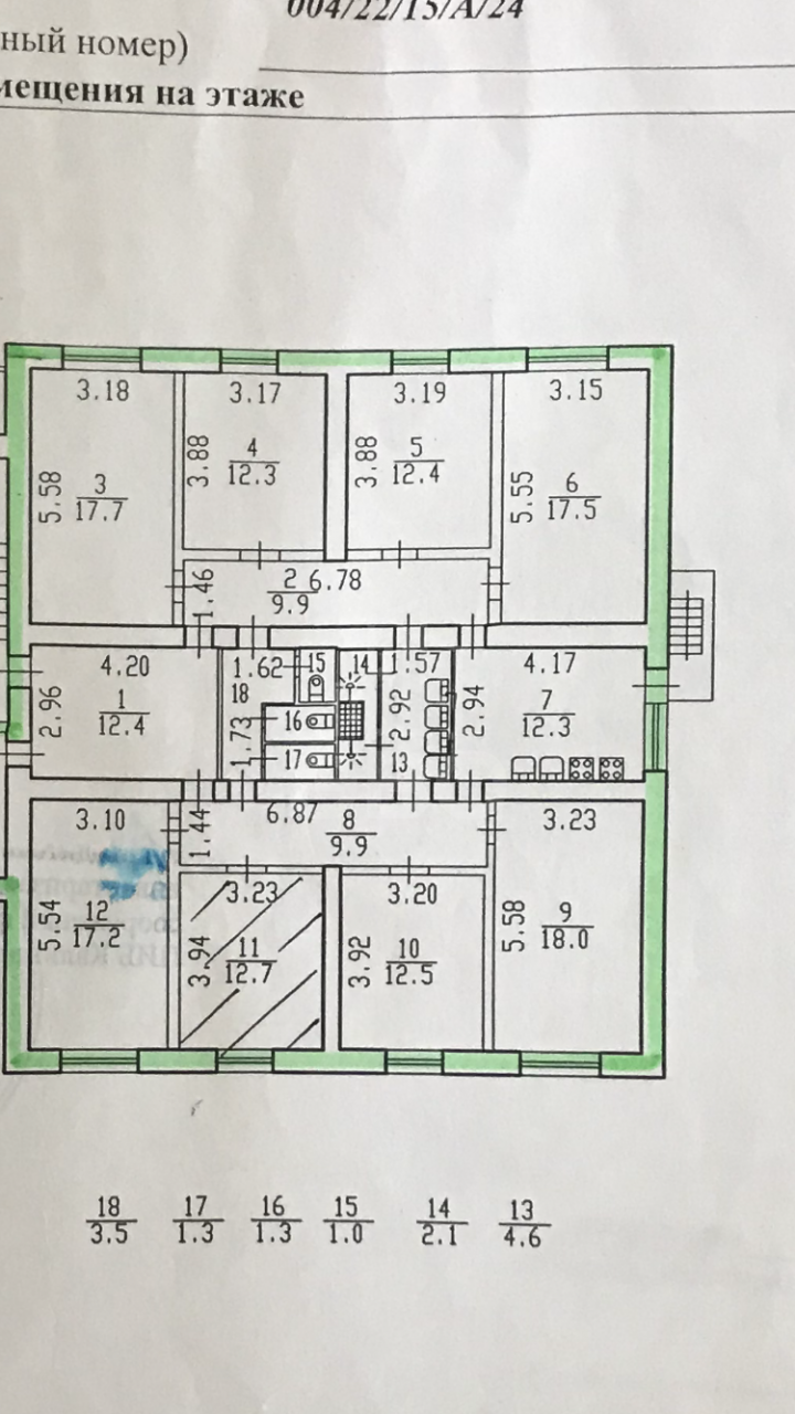 комната в Санкт-Петербурге по адресу: Пискаревский проспект, 10, к 2