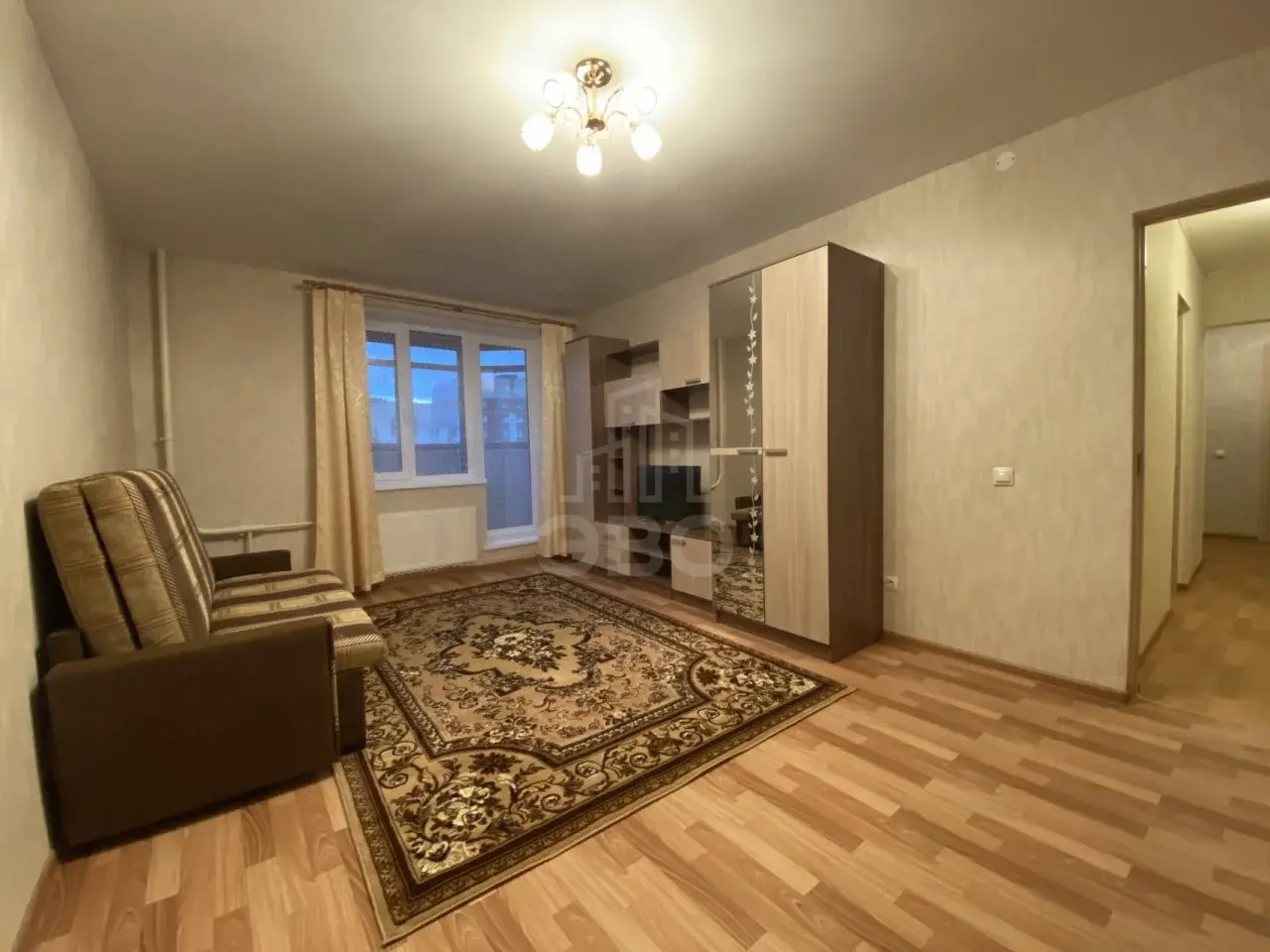 двухкомнатная квартира в Санкт-Петербурге по адресу: Новоколомяжский проспект, 12, к 1