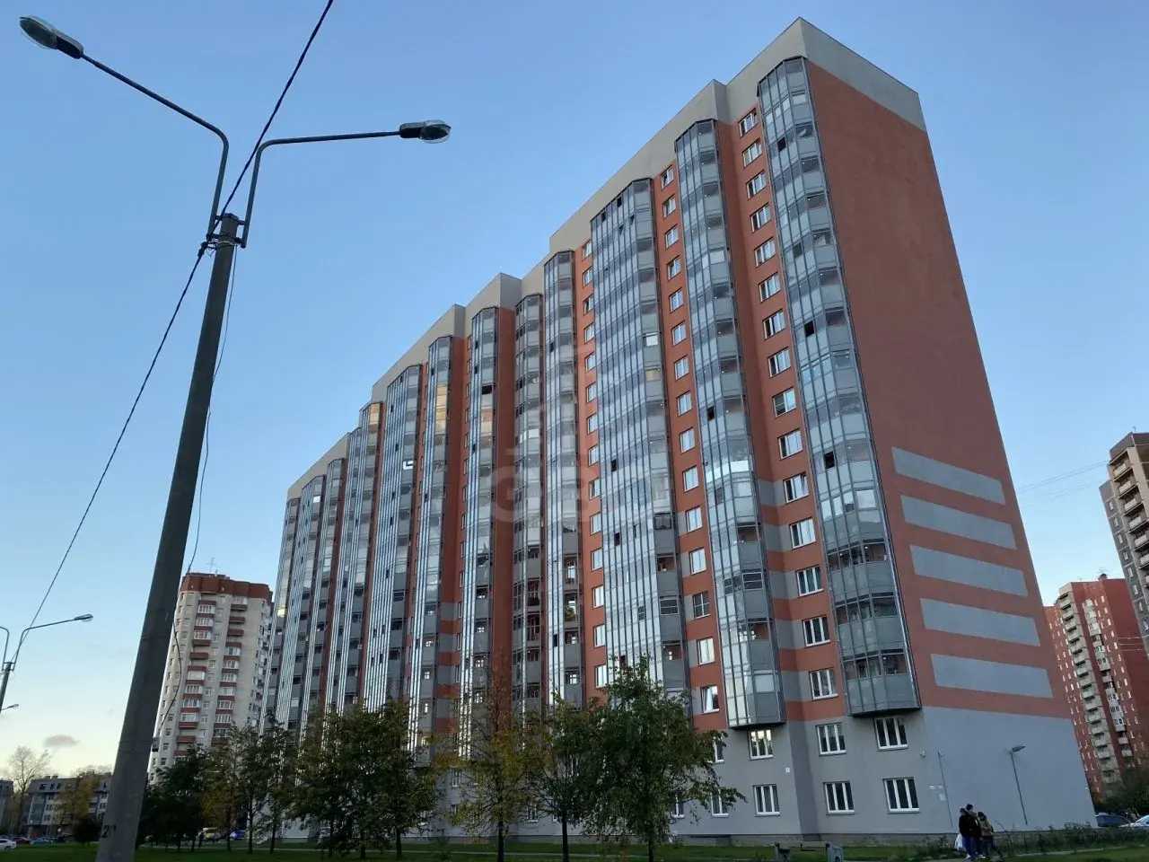 двухкомнатная квартира в Санкт-Петербурге по адресу: Новоколомяжский проспект, 12, к 1