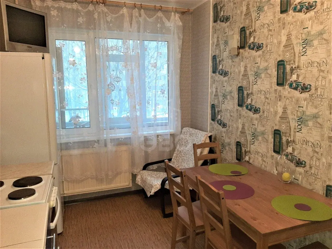 однокомнатная квартира в Санкт-Петербурге по адресу: Академика Байкова ул., 13, к 1