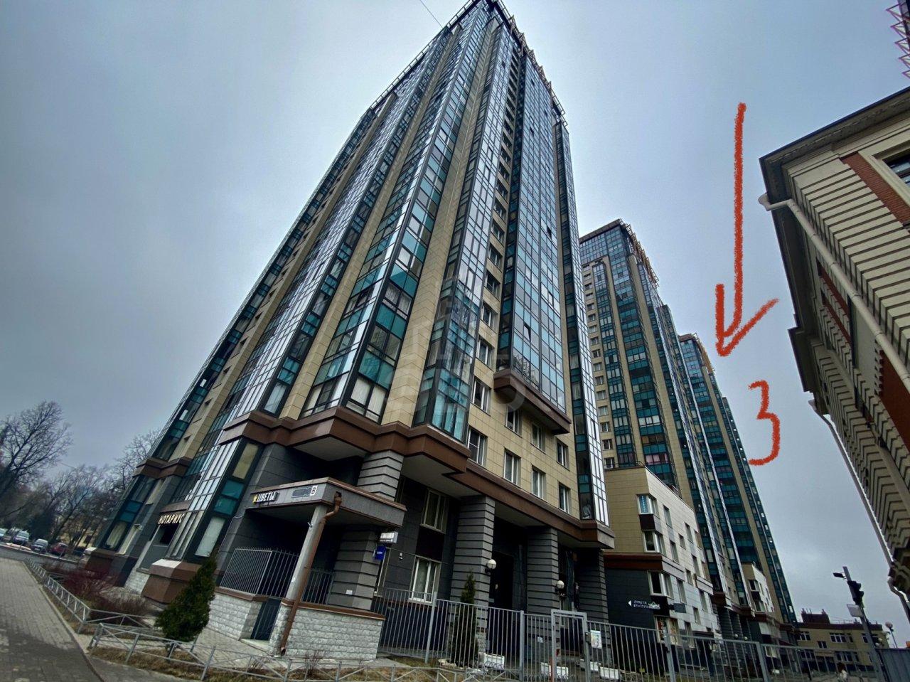 однокомнатная квартира в Санкт-Петербурге по адресу: Рыбацкий проспект, 18, к 2