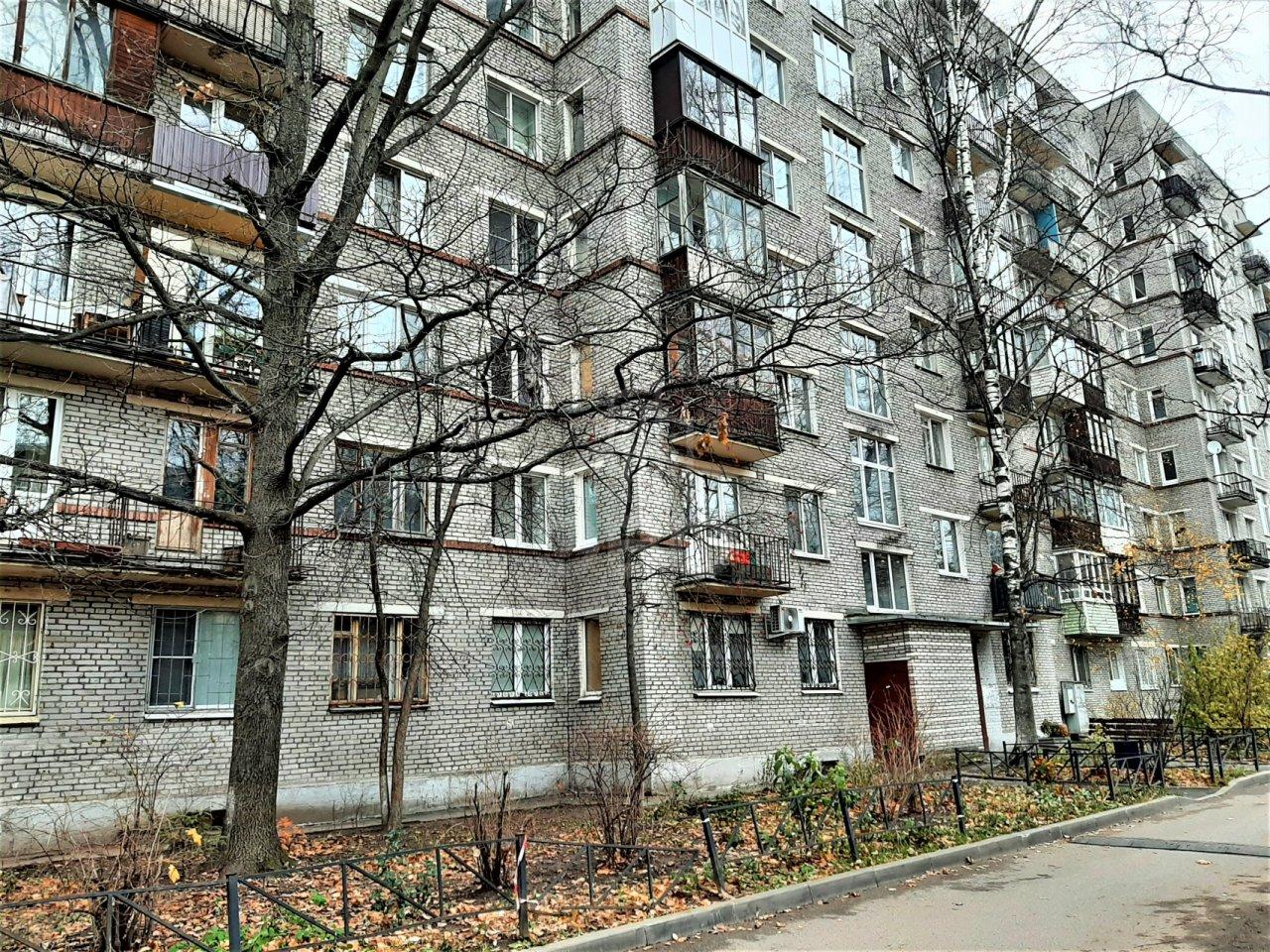 двухкомнатная квартира в Санкт-Петербурге по адресу: Бутлерова ул., 12, литера А