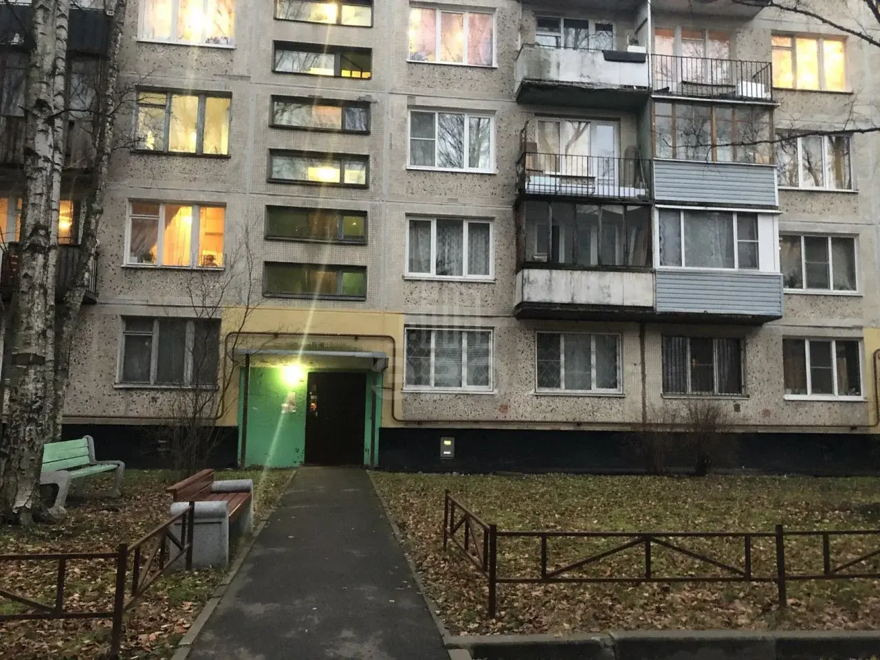 двухкомнатная квартира в Санкт-Петербурге по адресу: Славы проспект, 10, к 4