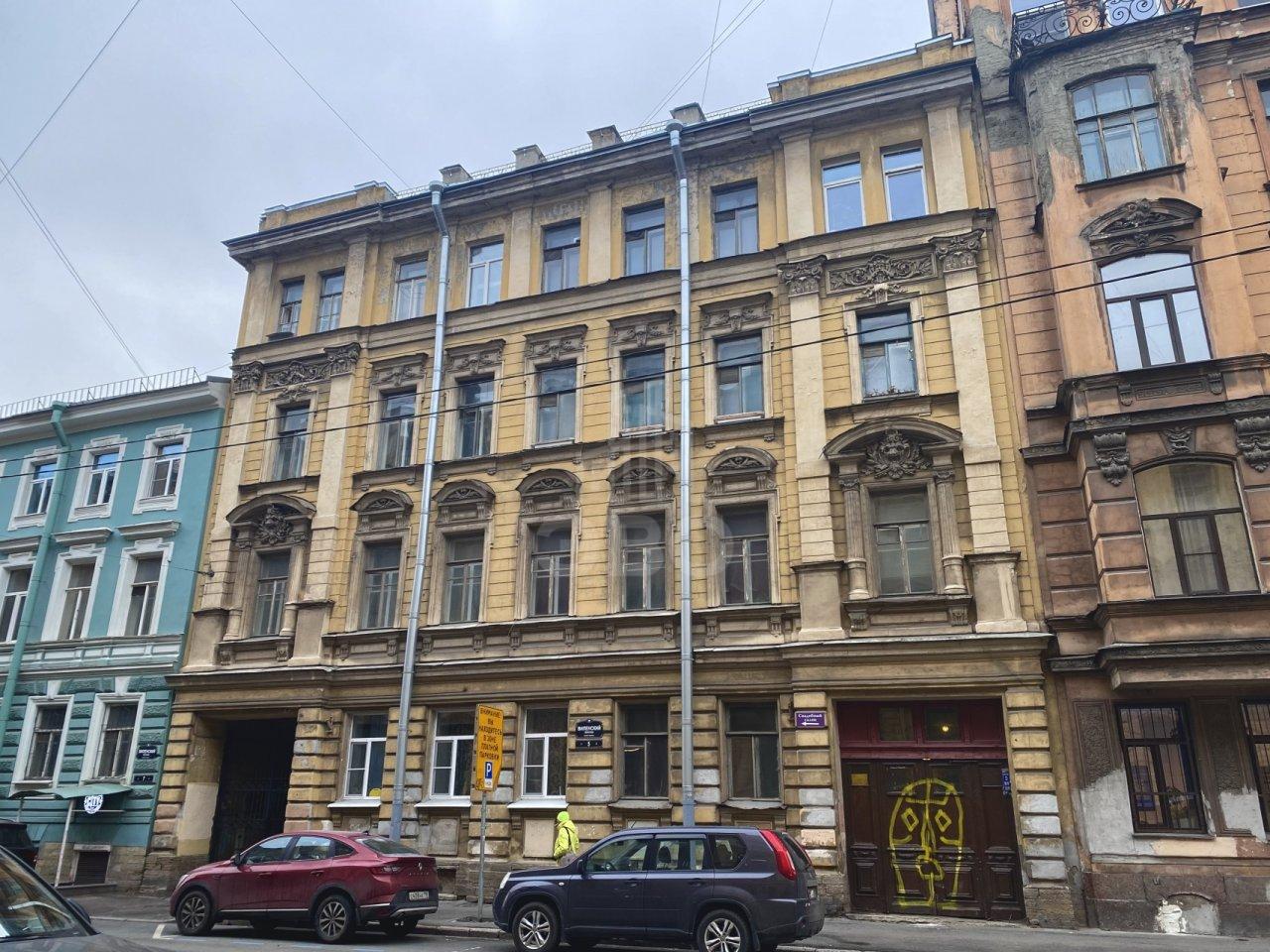 двухкомнатная квартира в Санкт-Петербурге по адресу: Виленский пер., 5, литера А