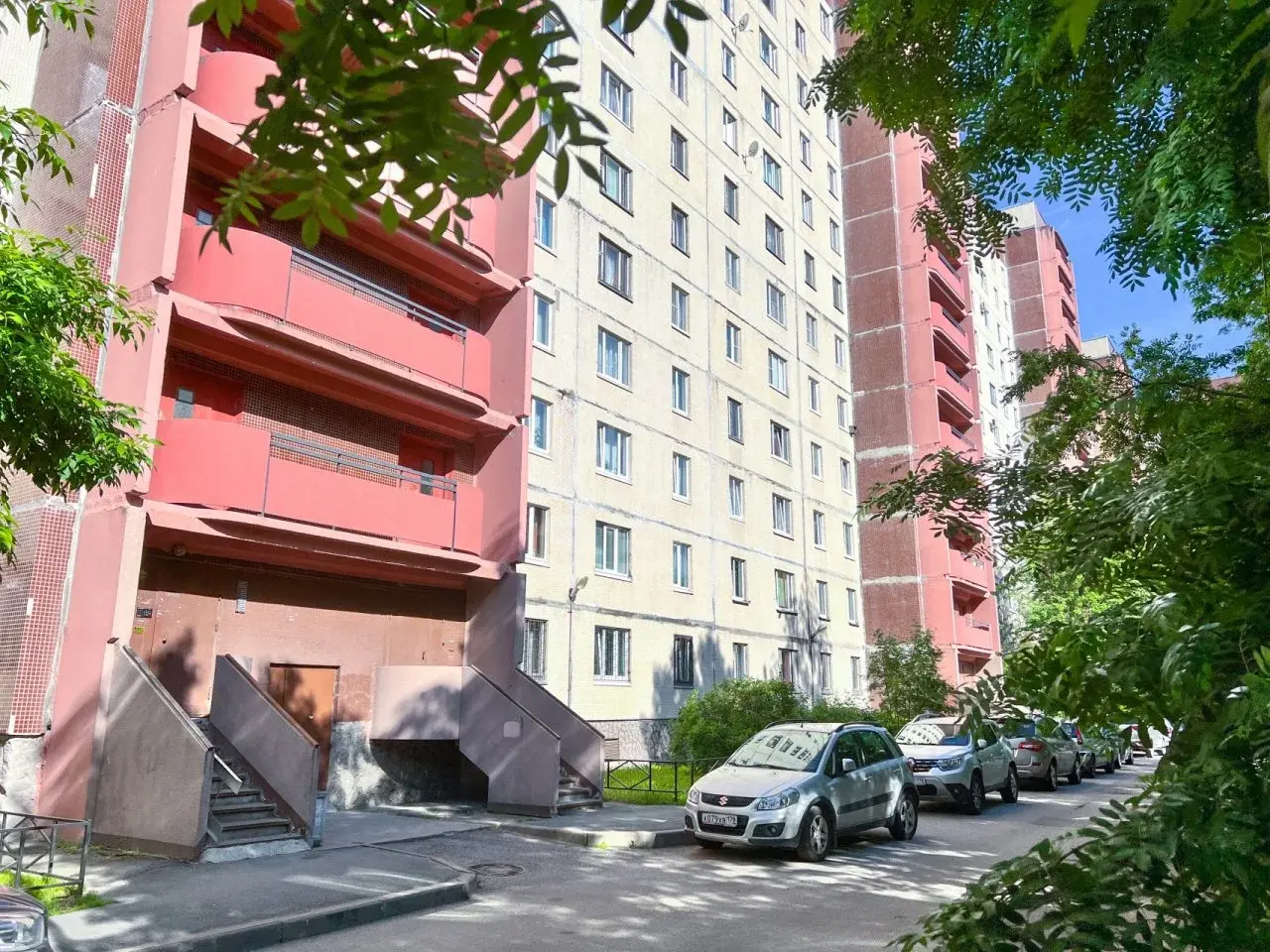двухкомнатная квартира в Санкт-Петербурге по адресу: Королева проспект, 48, к 1, литера А