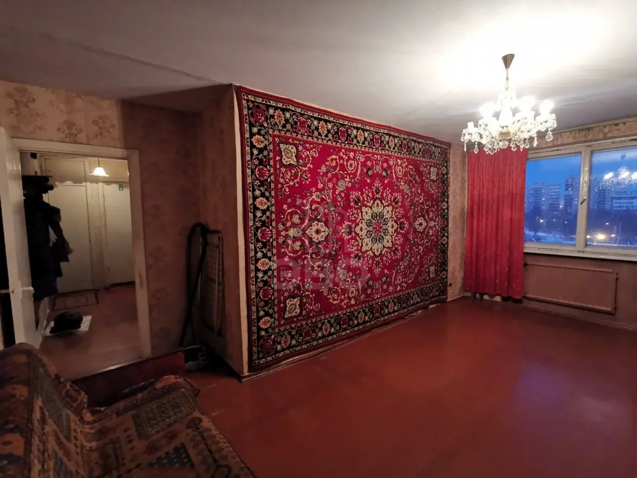 двухкомнатная квартира в Санкт-Петербурге по адресу: Гражданский проспект, 124, к 1