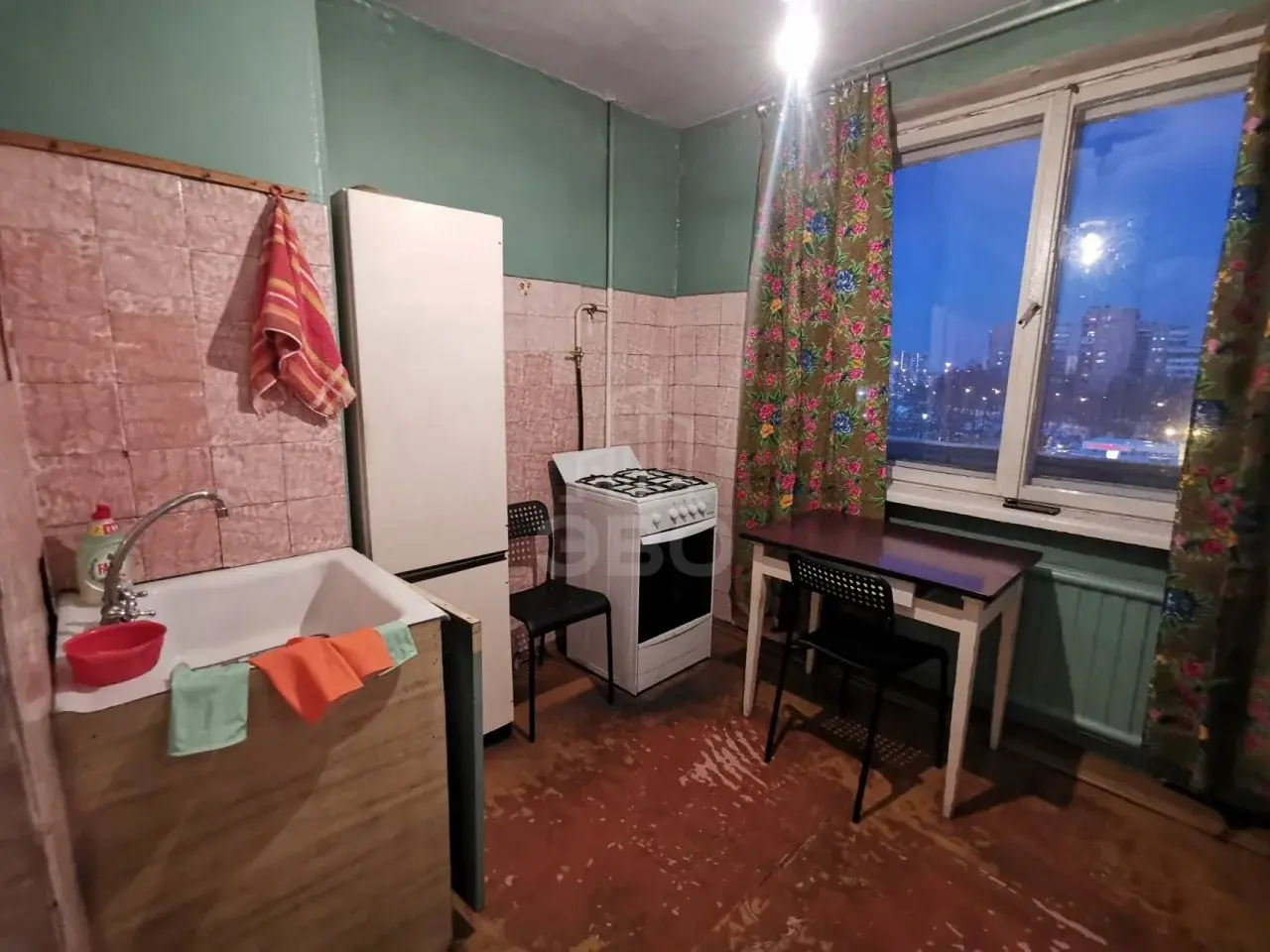 двухкомнатная квартира в Санкт-Петербурге по адресу: Гражданский проспект, 124, к 1