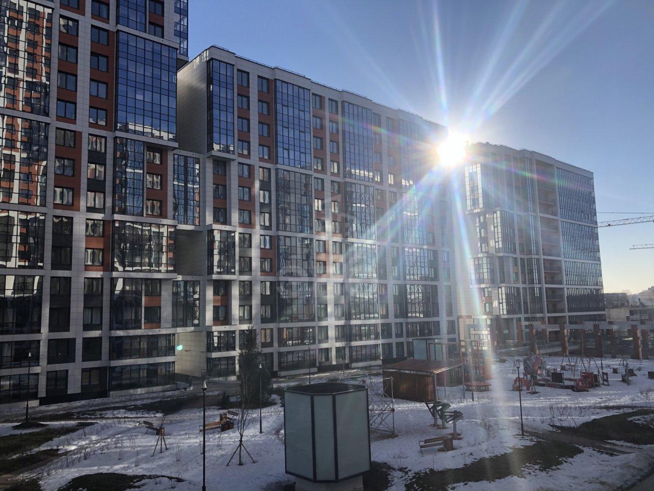 однокомнатная квартира в Санкт-Петербурге по адресу: Железнодорожный проспект, 14, к 1