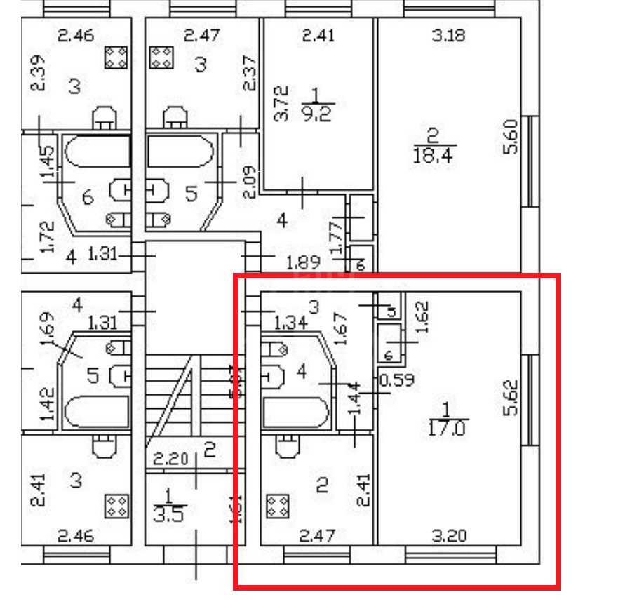 однокомнатная квартира в Санкт-Петербурге по адресу: Варшавская ул., 27, к 2, литера а