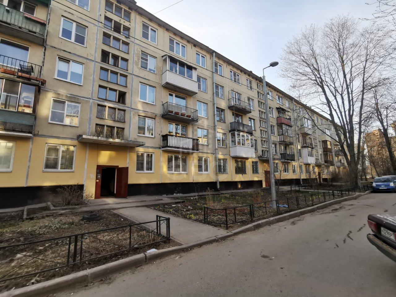 однокомнатная квартира в Санкт-Петербурге по адресу: Варшавская ул., 27, к 2, литера а