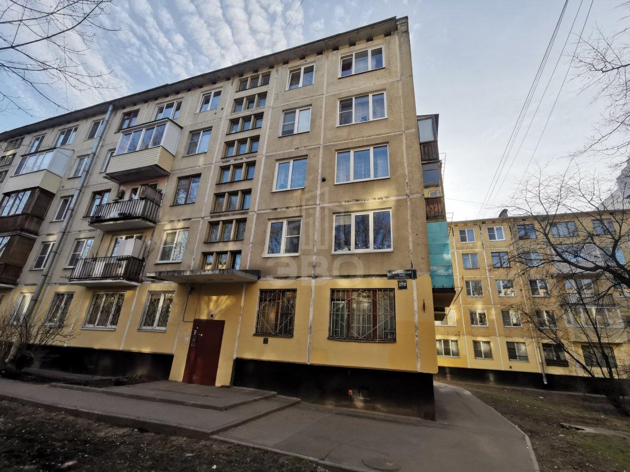 однокомнатная квартира в Санкт-Петербурге по адресу: Варшавская ул., 27, к 2, литера а