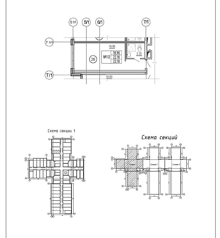 однокомнатная квартира в Санкт-Петербурге по адресу: Толубеевский проезд, 8, к 2