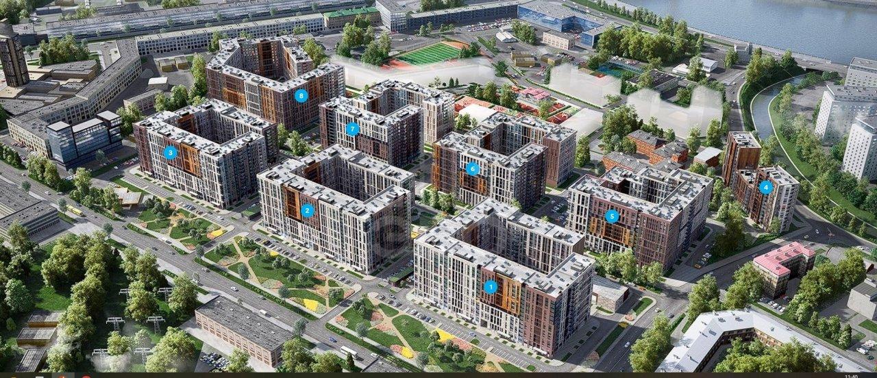 однокомнатная квартира в Санкт-Петербурге по адресу: Красногвардейский пер., к 2