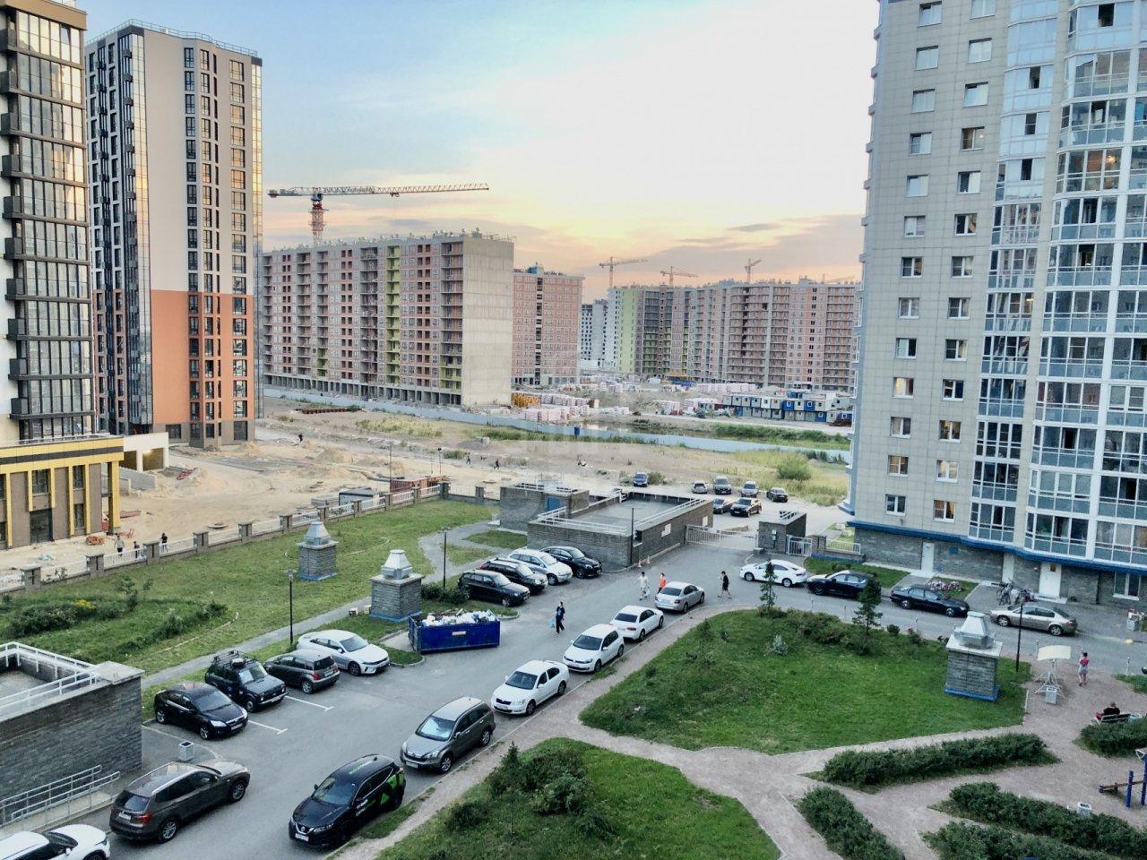 однокомнатная квартира в Санкт-Петербурге по адресу: Александра Грина б-р., 2, к 1