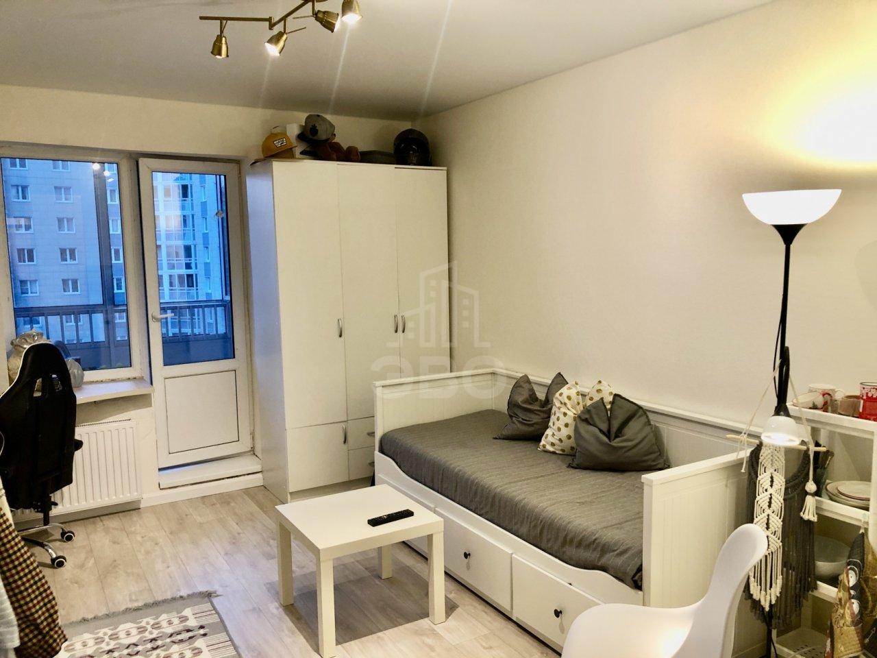 однокомнатная квартира в Санкт-Петербурге по адресу: Александра Грина б-р., 2, к 1