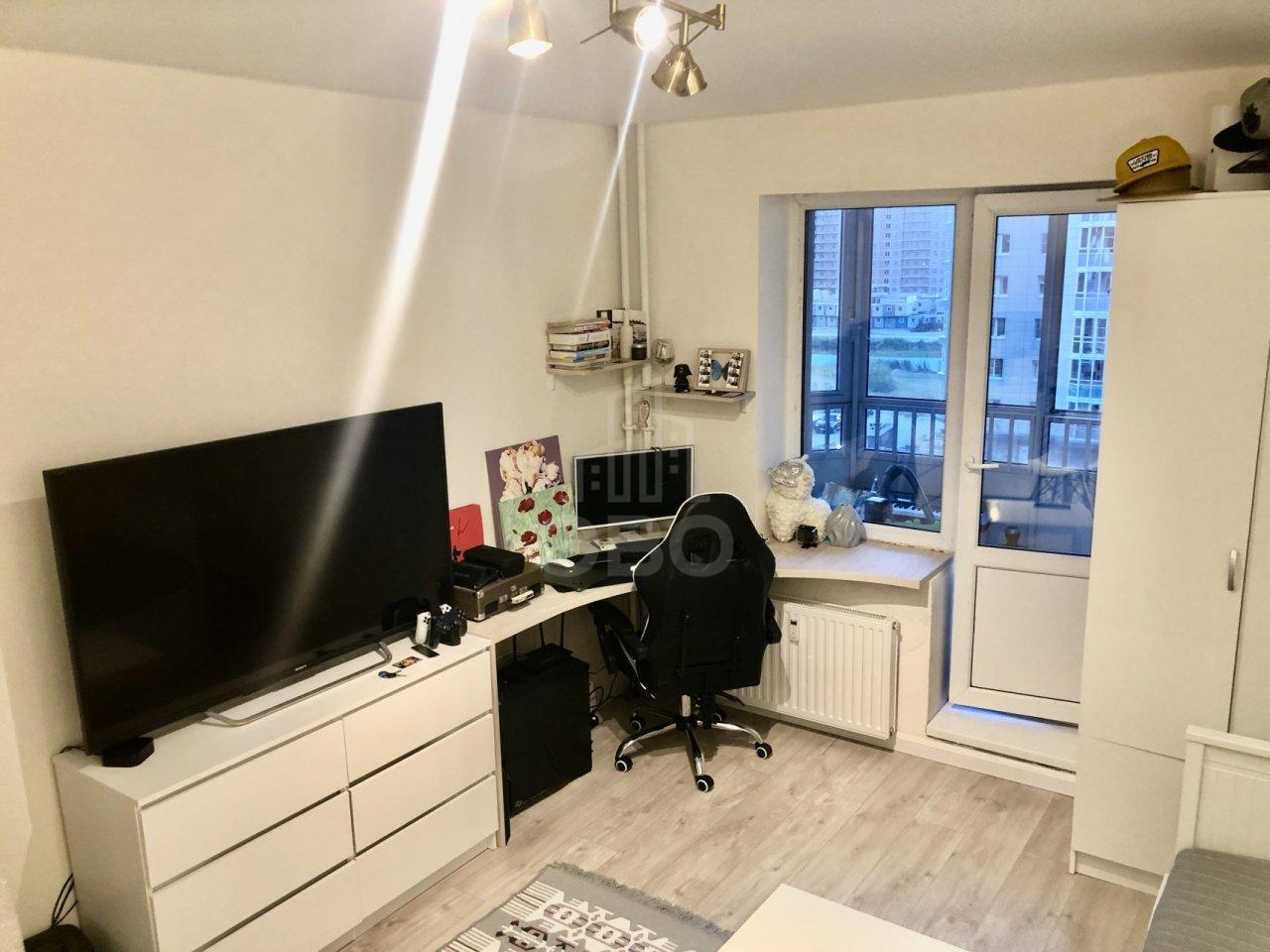 однокомнатная квартира в Санкт-Петербурге по адресу: Александра Грина б-р., 2, к 1