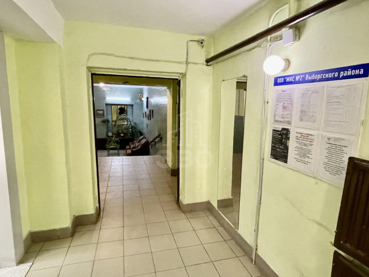 двухкомнатная квартира в Санкт-Петербурге по адресу: Культуры проспект, 18, к 2