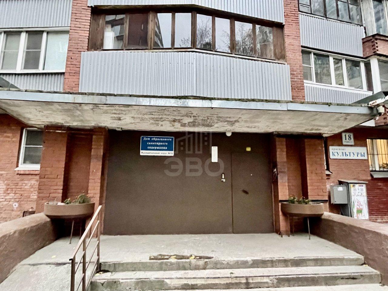 двухкомнатная квартира в Санкт-Петербурге по адресу: Культуры проспект, 18, к 2