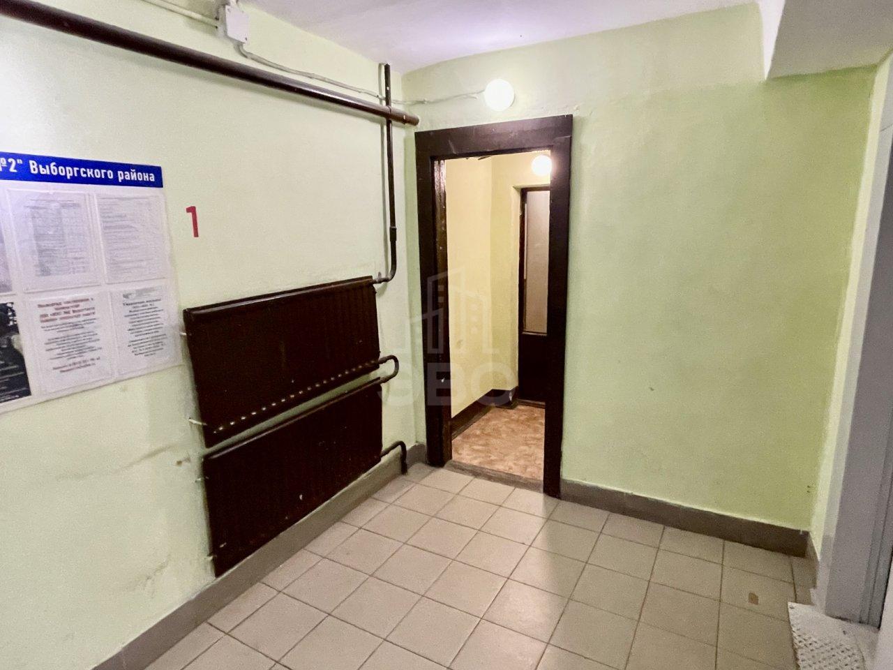 двухкомнатная квартира в Санкт-Петербурге по адресу: Культуры проспект, 18, к 2