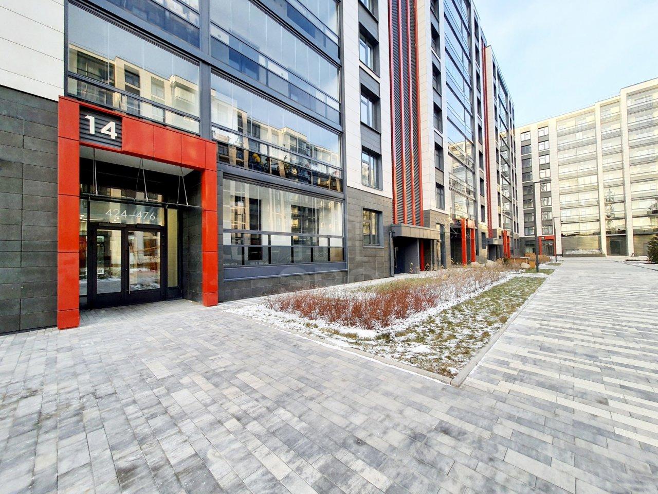 однокомнатная квартира в Санкт-Петербурге по адресу: Александра Матросова ул., 1, к 1