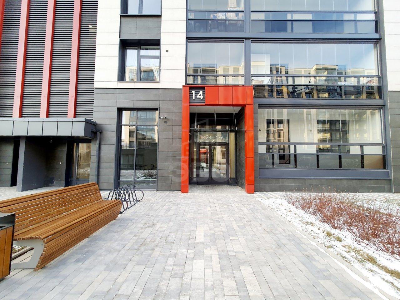 однокомнатная квартира в Санкт-Петербурге по адресу: Александра Матросова ул., 1, к 1