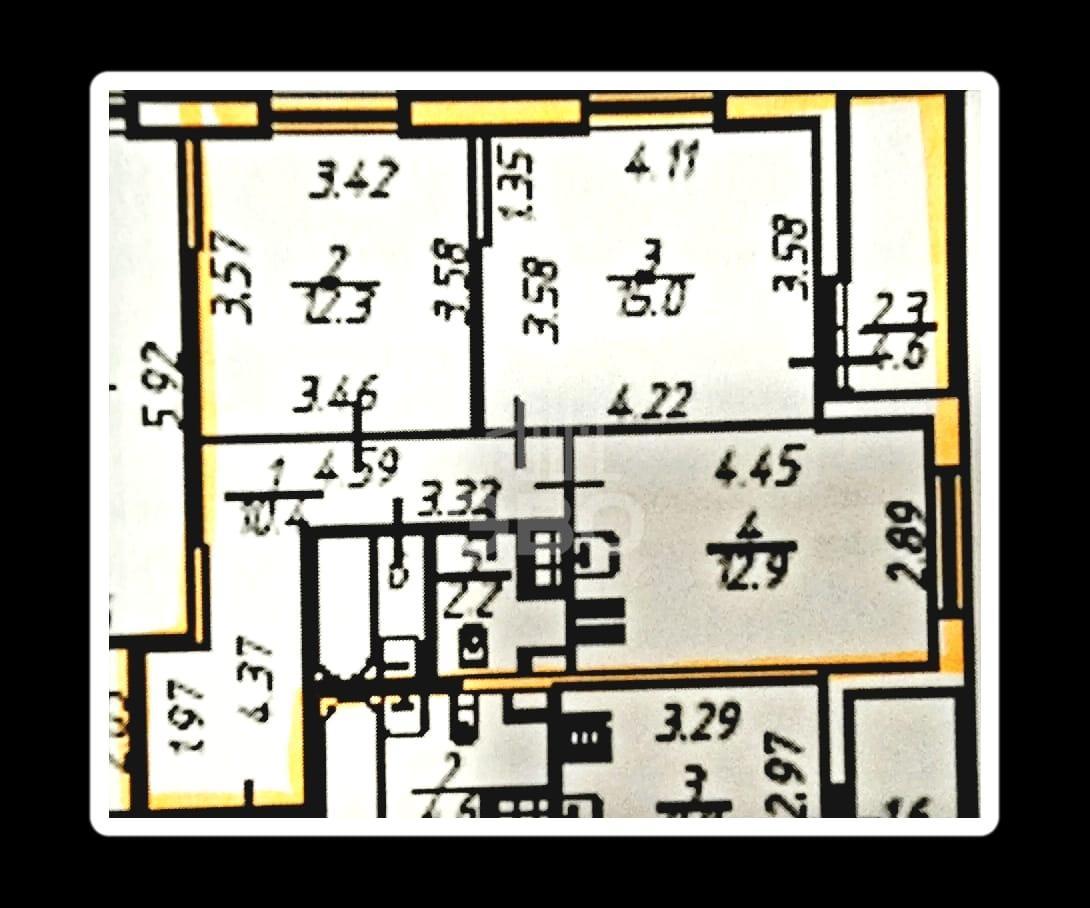 двухкомнатная квартира в Санкт-Петербурге по адресу: Головнина б-р., 10
