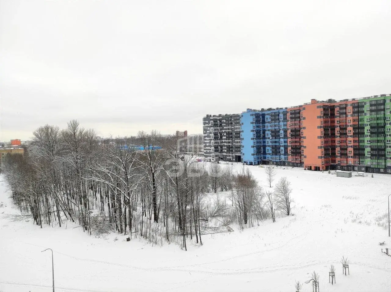 двухкомнатная квартира в Санкт-Петербурге по адресу: Пискарёвский проспект, 165, к 1
