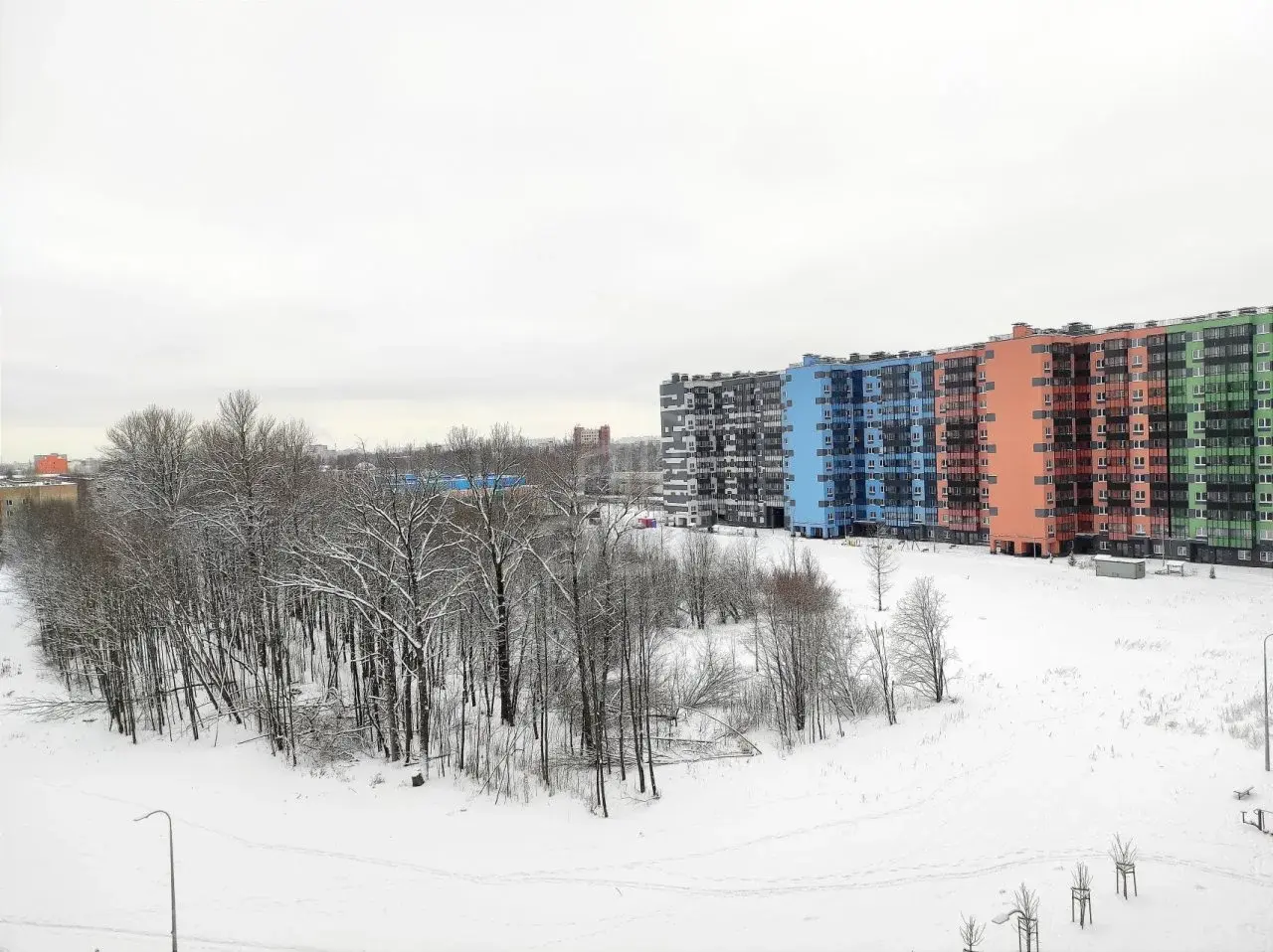двухкомнатная квартира в Санкт-Петербурге по адресу: Пискарёвский проспект, 165, к 1