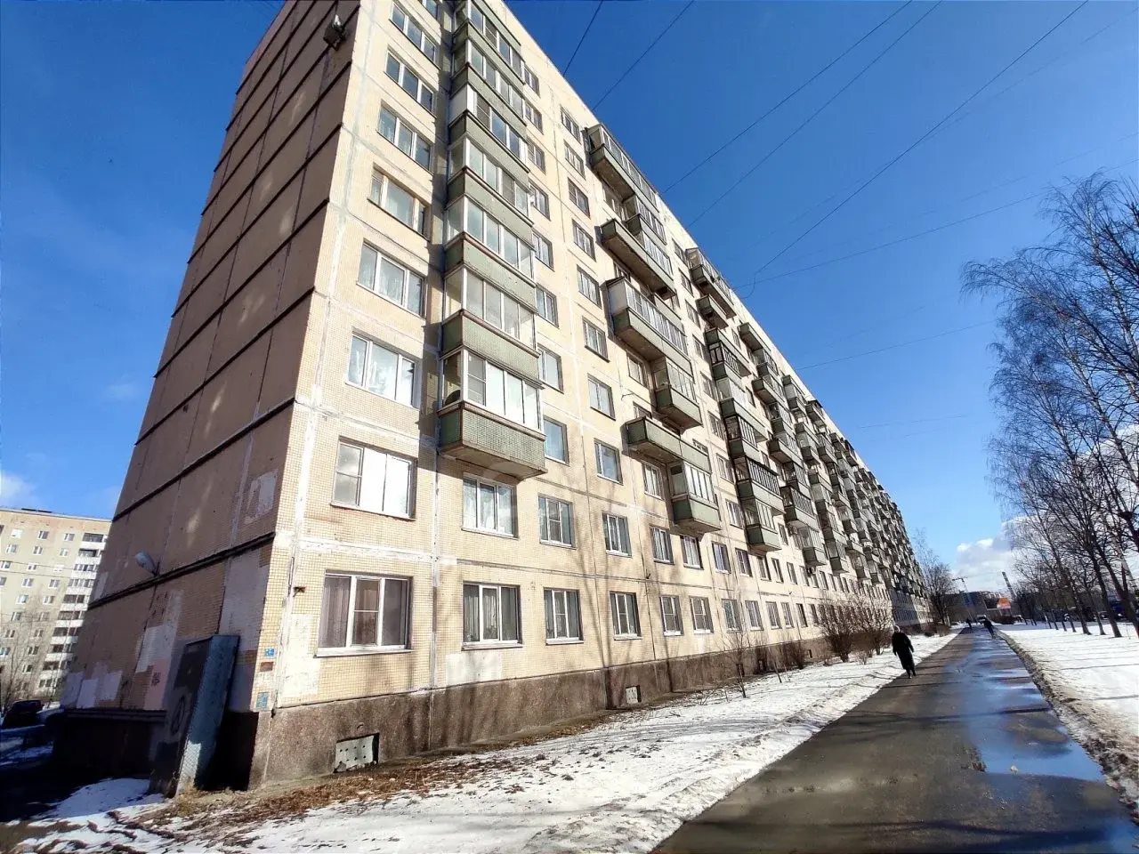 двухкомнатная квартира в Санкт-Петербурге по адресу: Шлиссельбургский проспект, 36, к 1