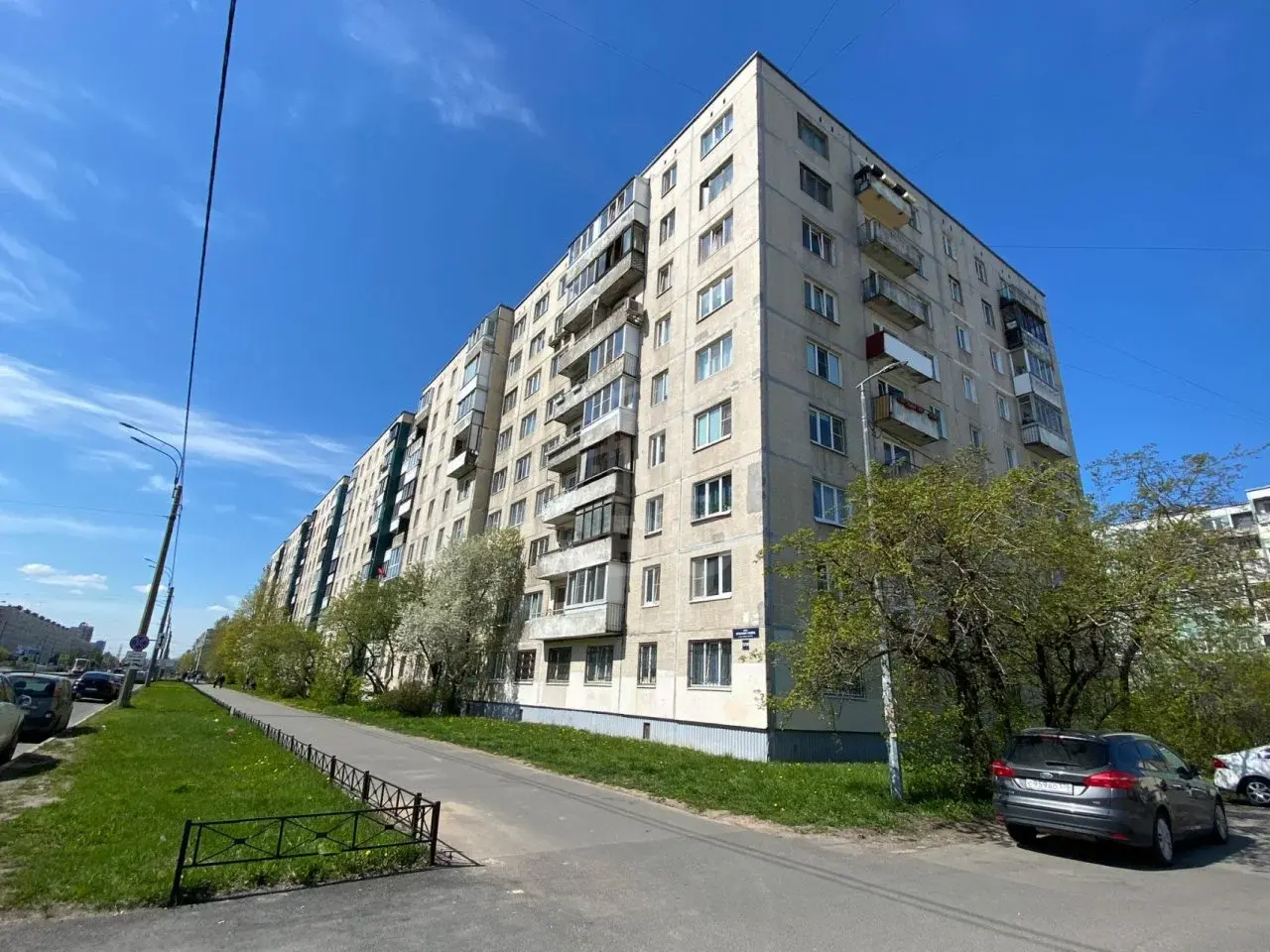 двухкомнатная квартира в Санкт-Петербурге по адресу: Ярослава Гашека ул., 12/100, литера А