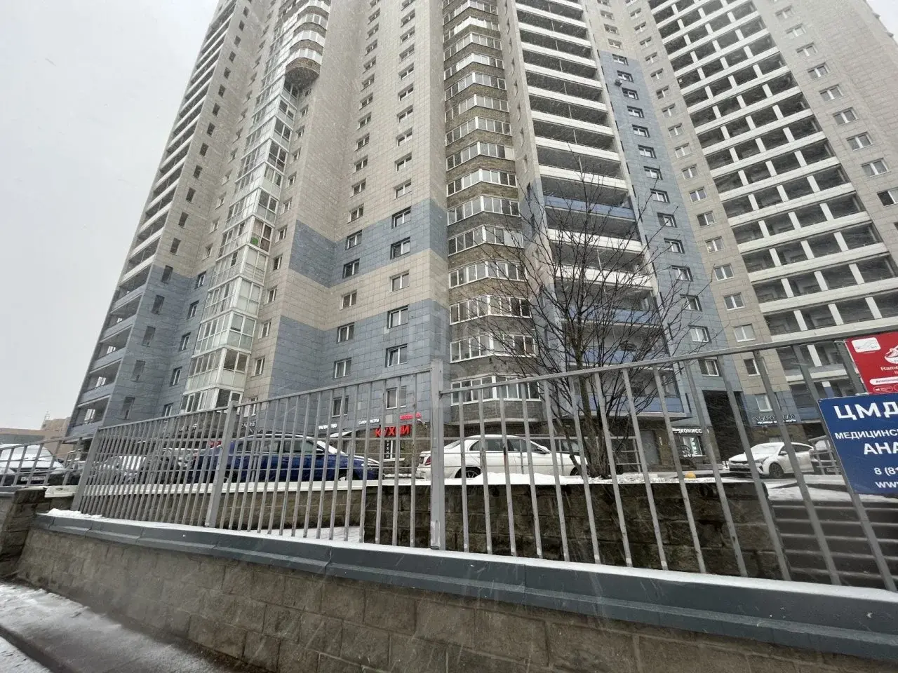 двухкомнатная квартира в Санкт-Петербурге по адресу: Науки проспект, 17, к 6