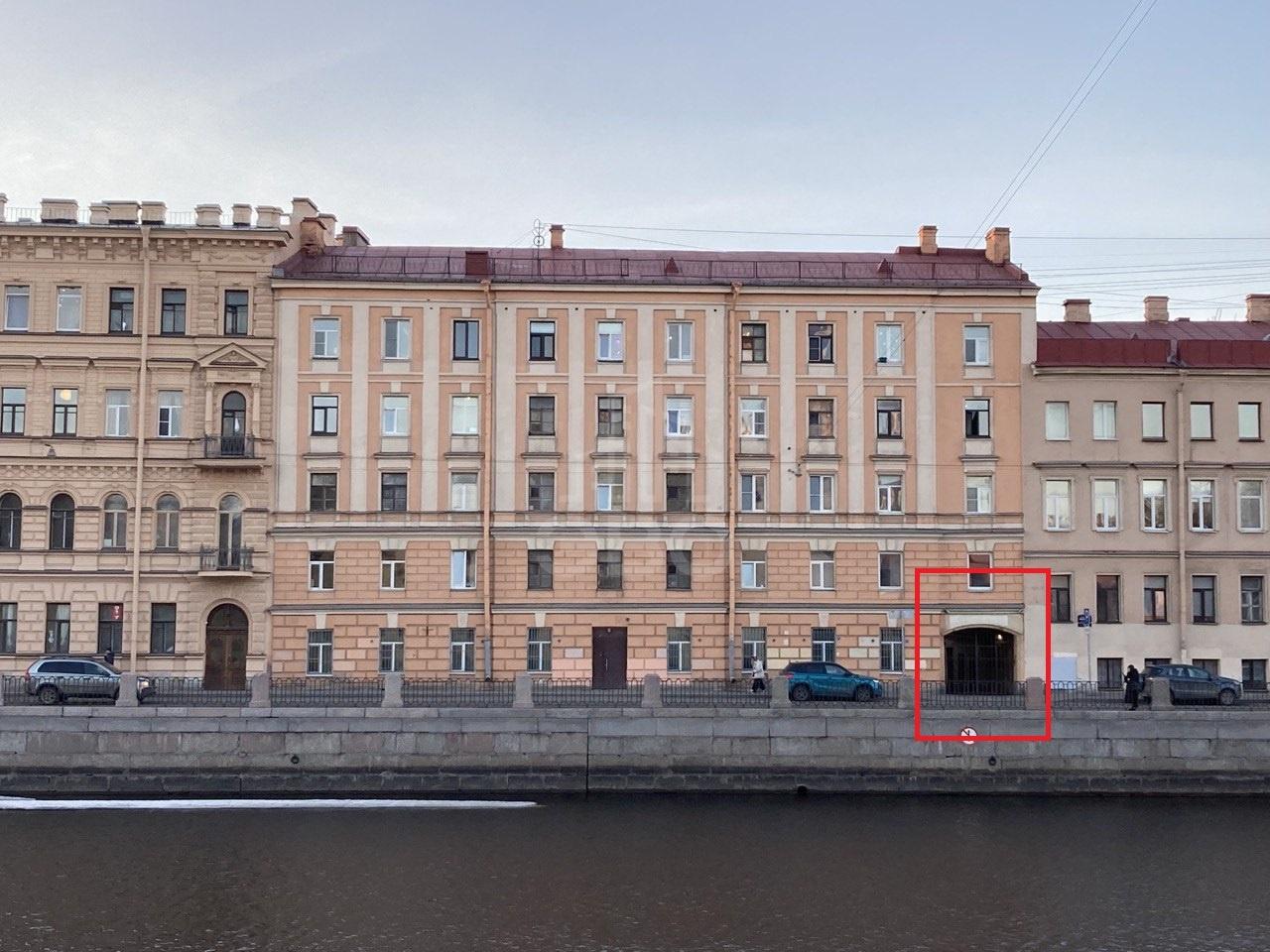 комната в Санкт-Петербурге по адресу: Реки Фонтанки наб., 137, литера В