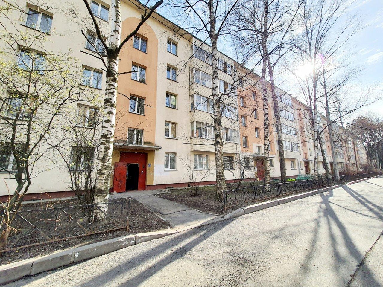 однокомнатная квартира в Санкт-Петербурге по адресу: Витебский проспект, 47, к 5