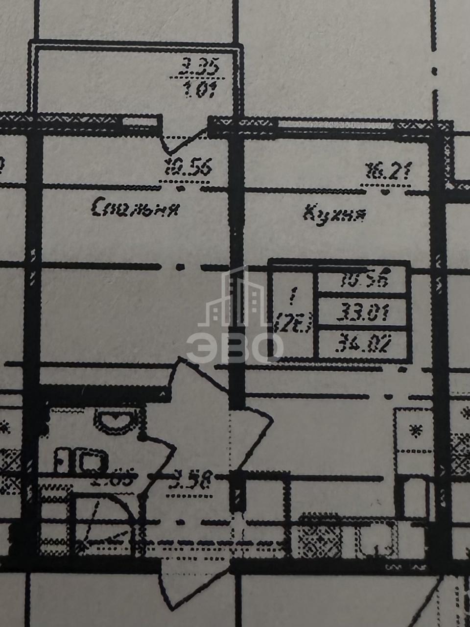 однокомнатная квартира в Санкт-Петербурге по адресу: Пискарёвский проспект, 165, к 1