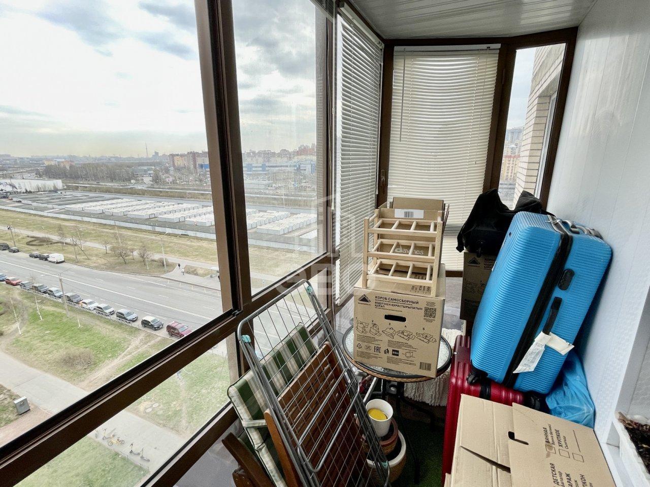 однокомнатная квартира в Санкт-Петербурге по адресу: Мебельная ул., 47, к 1