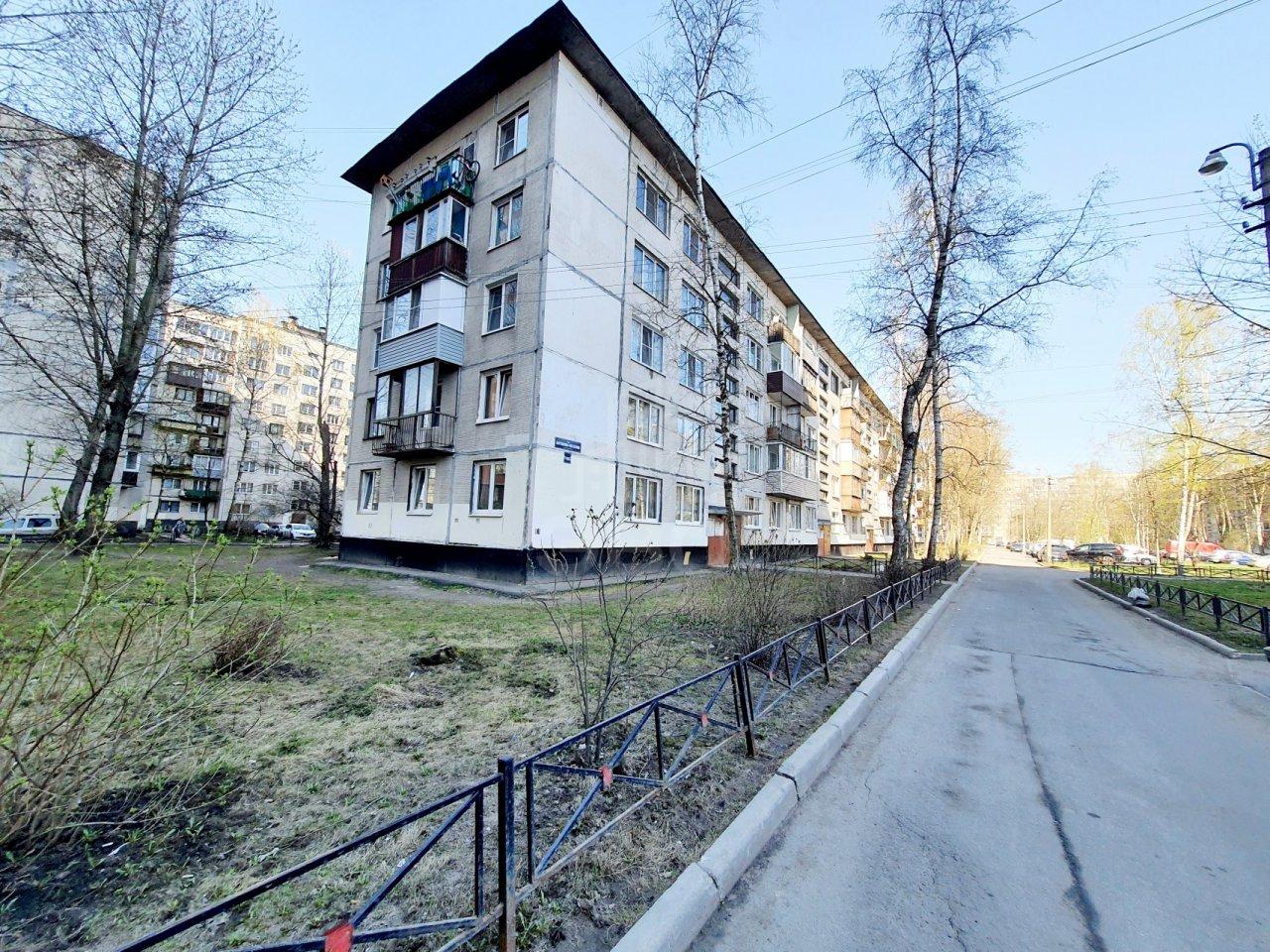 двухкомнатная квартира в Санкт-Петербурге по адресу: Антонова-Овсеенко ул., 11, к 2