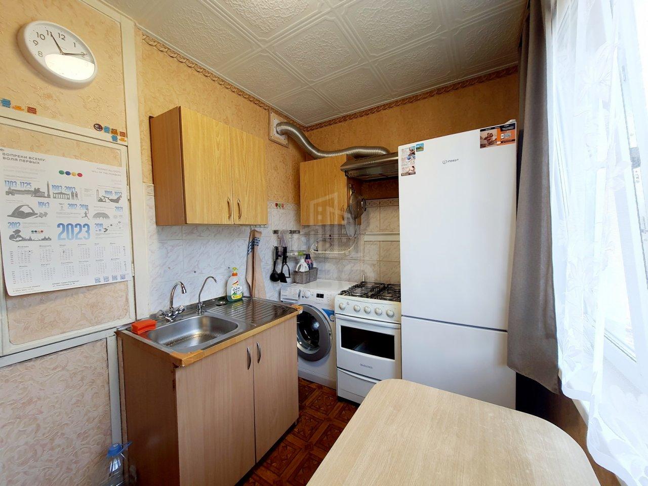 двухкомнатная квартира в Санкт-Петербурге по адресу: Антонова-Овсеенко ул., 11, к 2