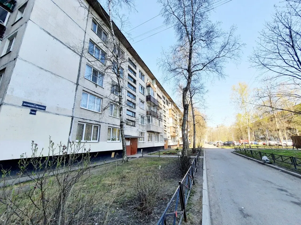 двухкомнатная квартира в Санкт-Петербурге по адресу: Антонова-Овсеенко ул., 11, к 2