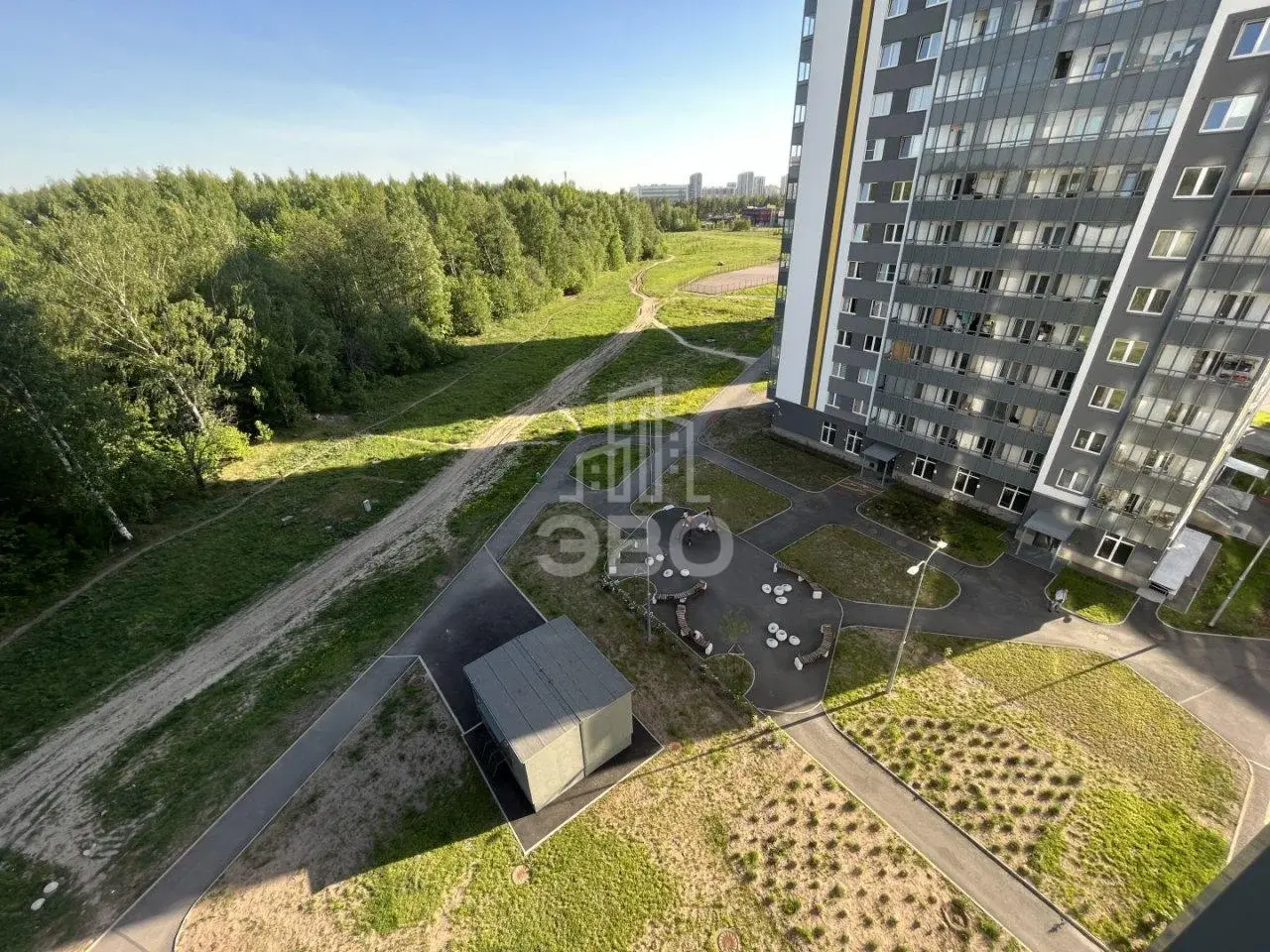 двухкомнатная квартира в Санкт-Петербурге по адресу: Реки Каменки наб., 21, к 1