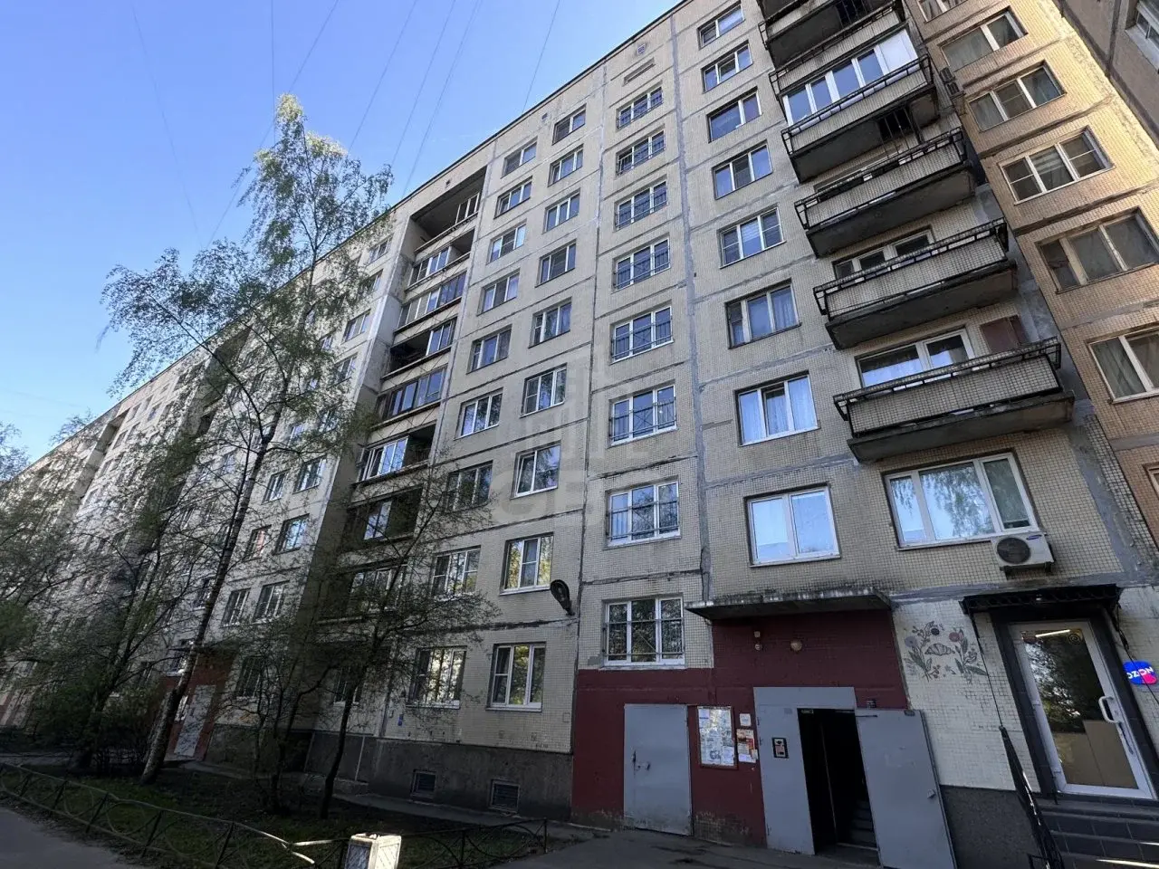 однокомнатная квартира в Санкт-Петербурге по адресу: Хасанская ул., 18, к 1