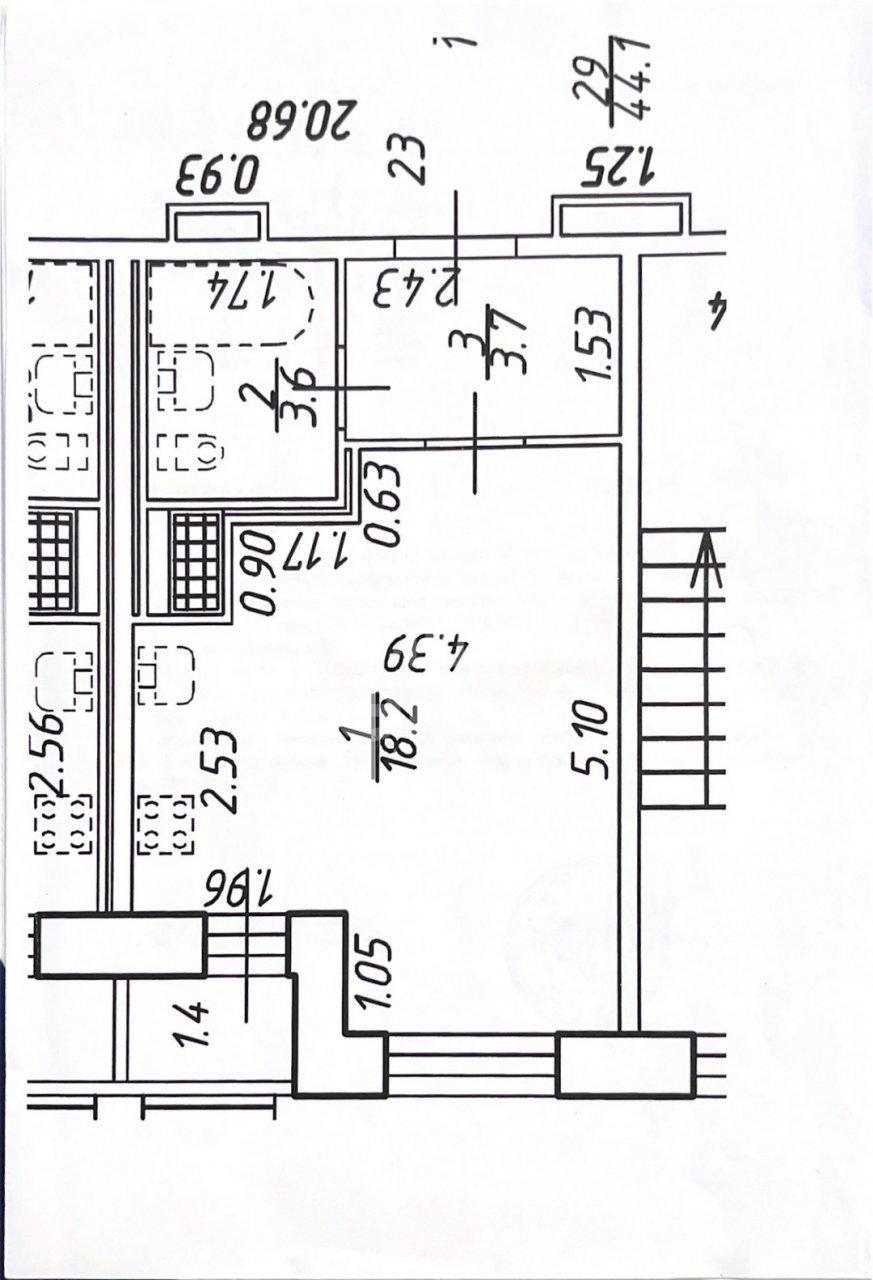 однокомнатная квартира в Санкт-Петербурге по адресу: Русановская ул., 16, к 3