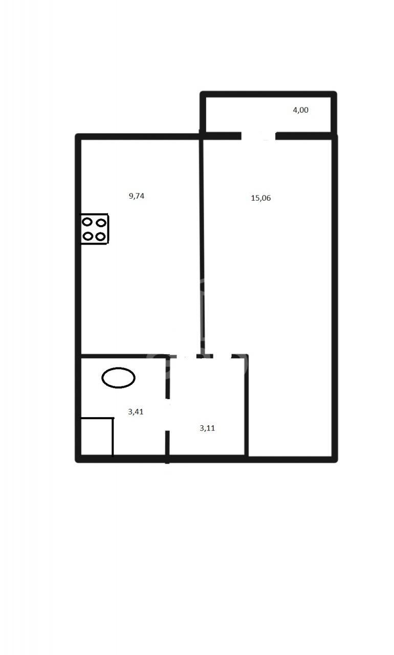 однокомнатная квартира в Санкт-Петербурге по адресу: Шувалова ул., 25, к 1